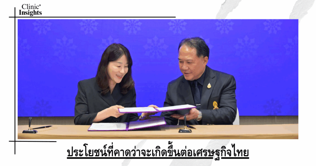 Expected benefits to the Thai economy