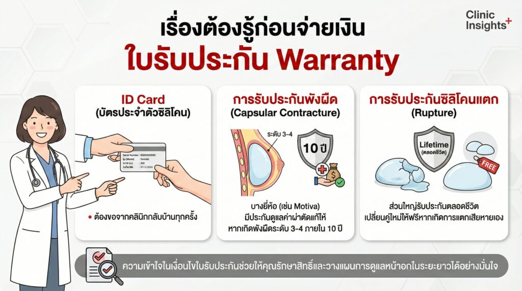 เรื่องต้องรู้ก่อนจ่ายเงิน ใบรับประกัน Warranty