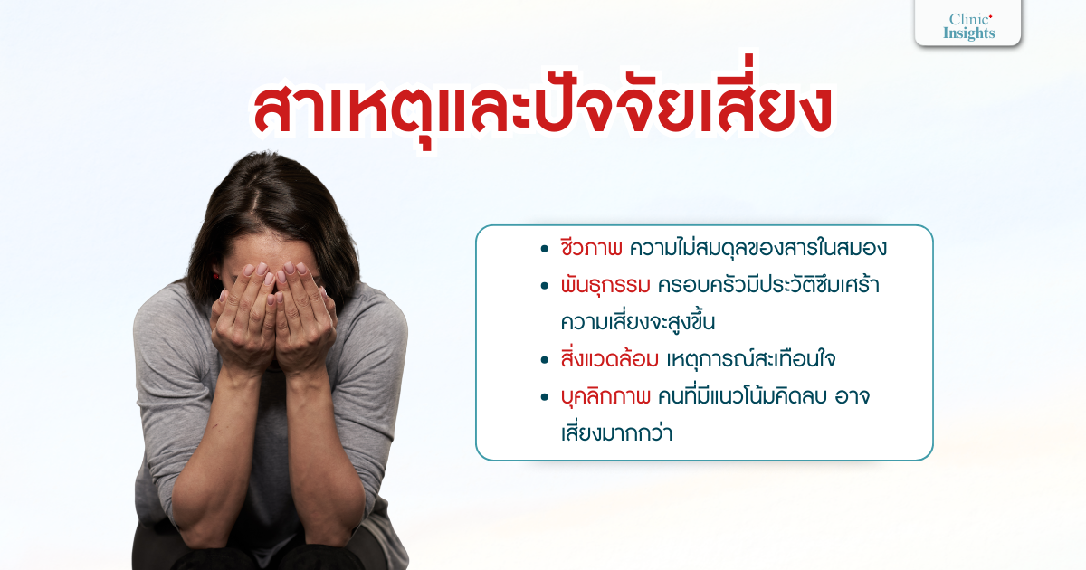 สาเหตุและปัจจัยเสี่ยง
