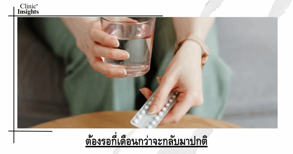 How many months will it take to get back to normal?