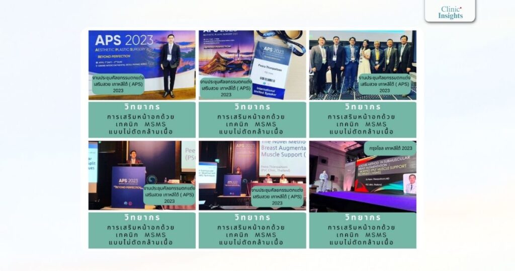 เป็นวิทยากรในงานระดับนานาชาติ