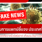 กรมการแพทย์ชี้แจง ประเทศไทยยังปลอดภัยจากไวรัสนิปาห์ เตือนระวังข่าวบิดเบือน