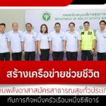 สร้างเครือข่ายช่วยชีวิตผ่านพลังอาสาสมัครสาธารณสุขทั่วประเทศกับภารกิจหนึ่งครัวเรื